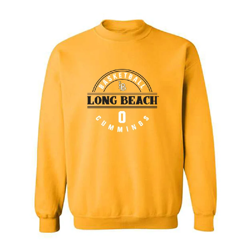 LBSU - NCAA Women's Basketball : Lauren Cummings - Classic Fashion Shersey Crewneck Sweatshirt Hoodie with Half-Zip Sporty Casual LBSU - NCAA Women's Basketball : Lauren Cummings - Classic Fashion Shersey Crewneck Sweatshirt Hoodie with Half-Zip Sporty Casual
