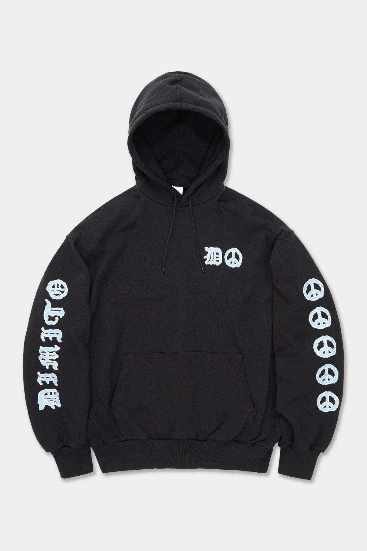 Peace Hoodie Hoodie with Elastic Waist Stretchable Comfortable