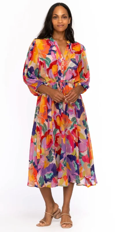 SAM LOTUS DRESS Maxi Flowy Bohemian