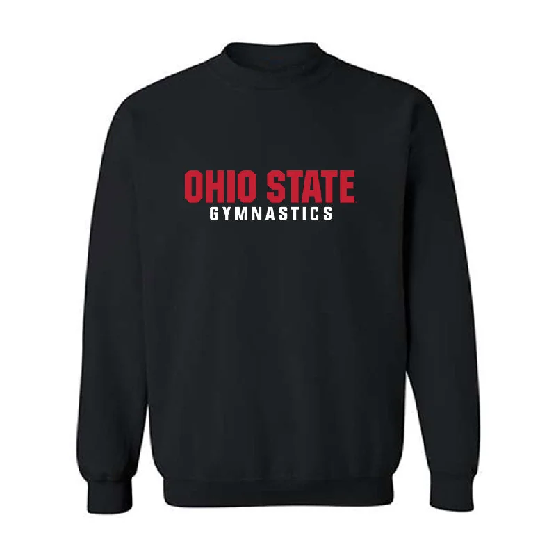 Ohio State - NCAA Women's Gymnastics : Tory Vetter - Crewneck Sweatshirt Hoodie with Thumb Holes Functional Cozy Ohio State - NCAA Women's Gymnastics : Tory Vetter - Crewneck Sweatshirt Hoodie with Thumb Holes Functional Cozy