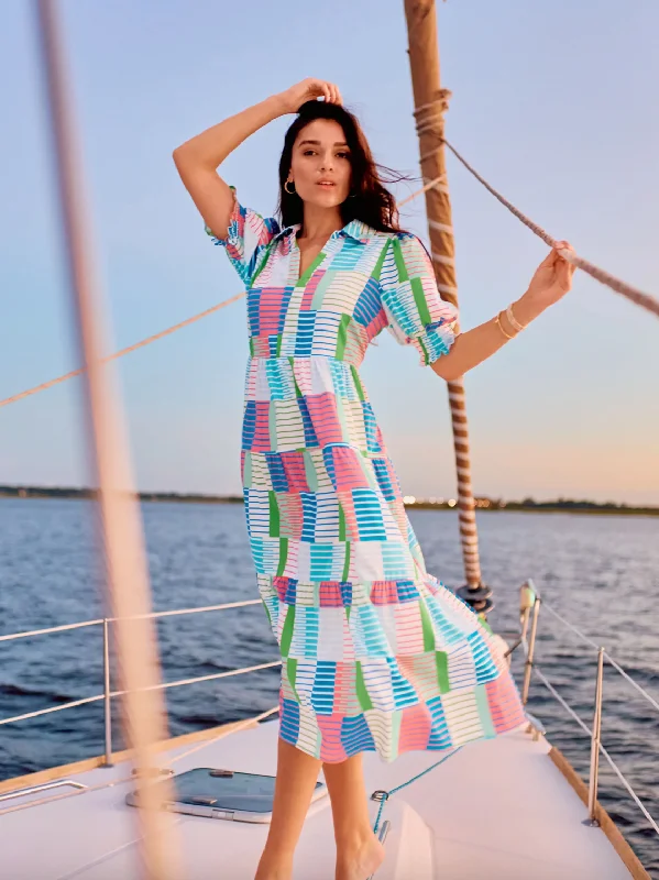 MOLLY YACHT CLUB DRESS Tunics Chic fashionable