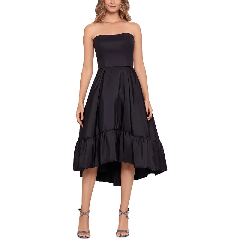 B&A by Betsy and Adam Womens Taffeta Bubble Hem Cocktail and Party Dress Tunics Sale discount B&A by Betsy and Adam Womens Taffeta Bubble Hem Cocktail and Party Dress Tunics Sale discount