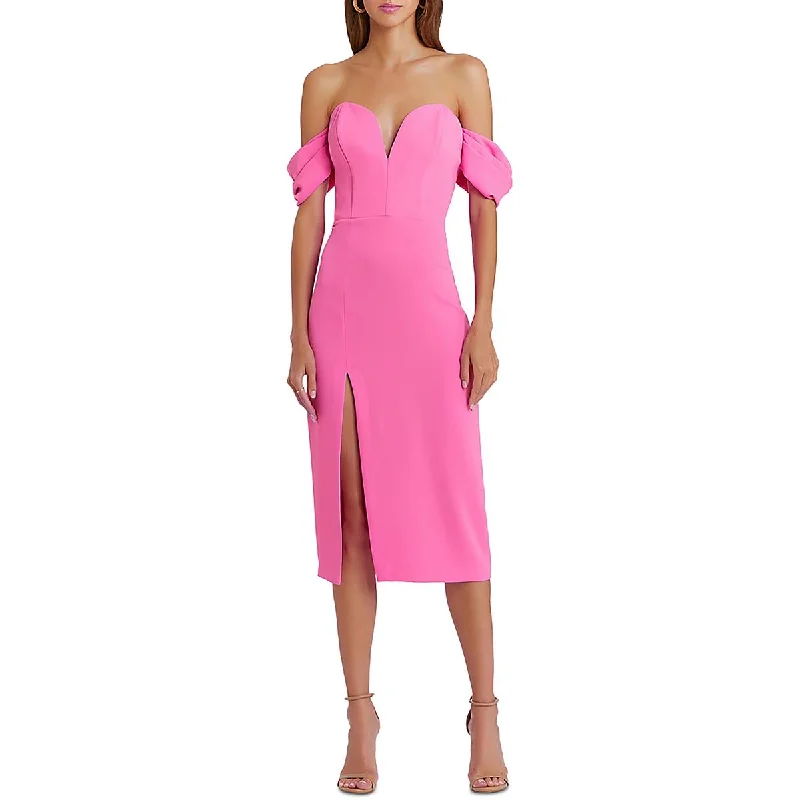 Amanda Uprichard Womens Victoria Off-The-Shoulder Cocktail And Party Dress Tunics Short Trendy Amanda Uprichard Womens Victoria Off-The-Shoulder Cocktail And Party Dress Tunics Short Trendy