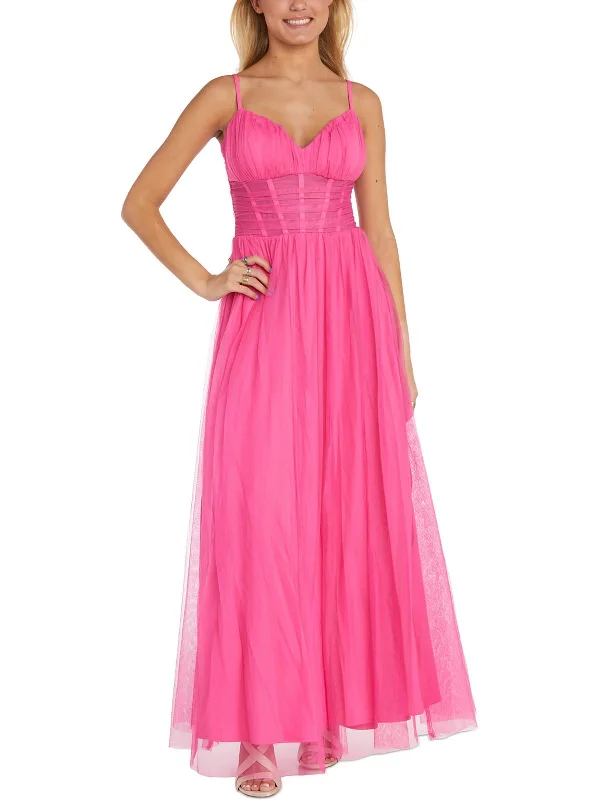 Juniors Womens Sweetheart Neck Long Evening Dress Tunics Occasion special