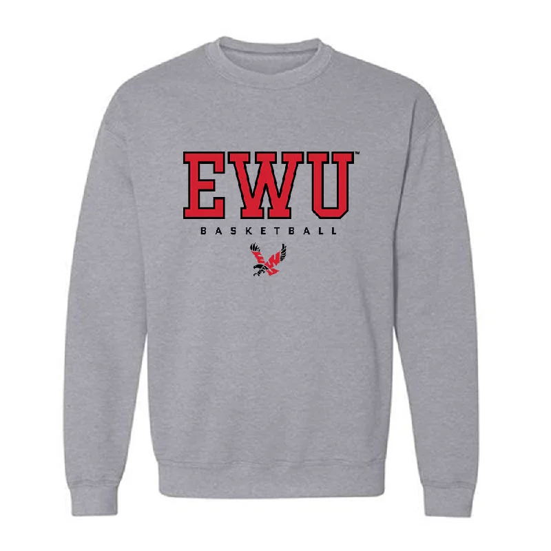 Eastern Washington - NCAA Women's Basketball : Jaecy Eggers - Classic Shersey Crewneck Sweatshirt Cotton Hoodie Fleece Lining Warmth Eastern Washington - NCAA Women's Basketball : Jaecy Eggers - Classic Shersey Crewneck Sweatshirt Cotton Hoodie Fleece Lining Warmth