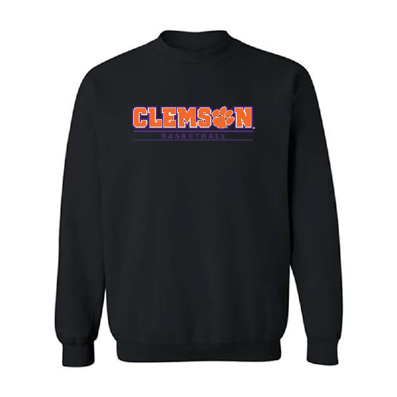 Clemson - NCAA Women's Basketball : Raven Thompson - Classic Shersey Crewneck Sweatshirt Hoodie with Drawstring Waist Adjustable Fitted Clemson - NCAA Women's Basketball : Raven Thompson - Classic Shersey Crewneck Sweatshirt Hoodie with Drawstring Waist Adjustable Fitted