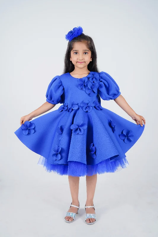 Pre-Order: Neo Floret Dress Cowl Neckline Elegant