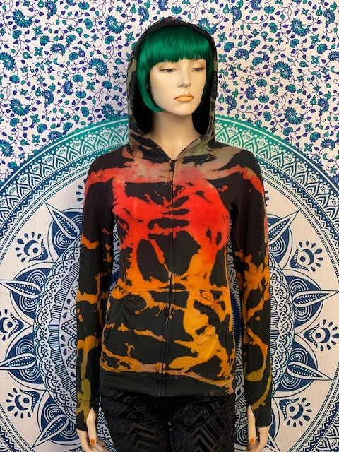 Medium Michael Martelli REVERSE Women's Hoodie #4 Hoodie with Color Block Contrast Stylish Medium Michael Martelli REVERSE Women's Hoodie #4 Hoodie with Color Block Contrast Stylish