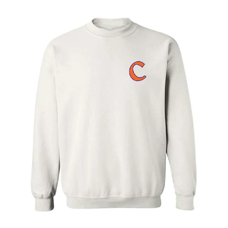 Clemson - NCAA Women's Basketball : Raven Thompson - Classic Shersey Crewneck Sweatshirt Hoodie with Magnetic Closure Innovative Modern Clemson - NCAA Women's Basketball : Raven Thompson - Classic Shersey Crewneck Sweatshirt Hoodie with Magnetic Closure Innovative Modern