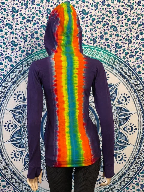 Small Hometown REVERSE Women's Hoodie #1 Hoodie with Sequins Glamorous Eye-catching