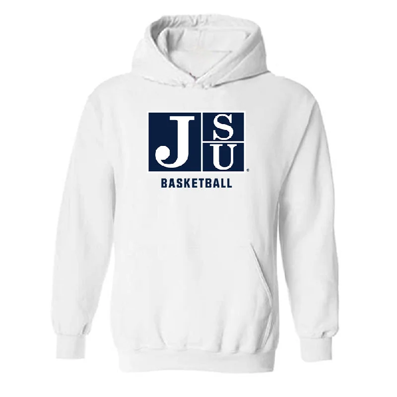Jackson State - NCAA Women's Basketball : Zaria Glover - Classic Shersey Hooded Sweatshirt Hoodie with Stripes Bold Sporty Jackson State - NCAA Women's Basketball : Zaria Glover - Classic Shersey Hooded Sweatshirt Hoodie with Stripes Bold Sporty