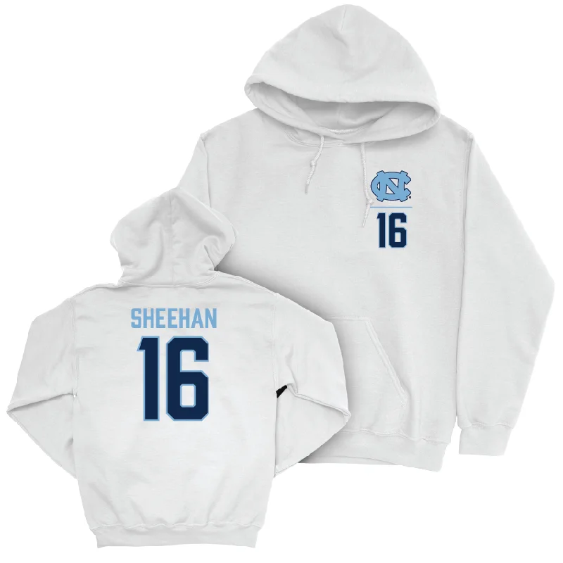 UNC Women's Lacrosse White Logo Hoodie - Amelia Sheehan Hoodie with Zipper Placket Modern Functional UNC Women's Lacrosse White Logo Hoodie - Amelia Sheehan Hoodie with Zipper Placket Modern Functional