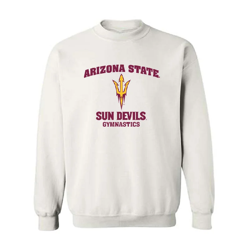 Arizona State - NCAA Women's Gymnastics : Kayla Lee - Sports Shersey Crewneck Sweatshirt Hoodie with Patch Decorative Personalized Arizona State - NCAA Women's Gymnastics : Kayla Lee - Sports Shersey Crewneck Sweatshirt Hoodie with Patch Decorative Personalized