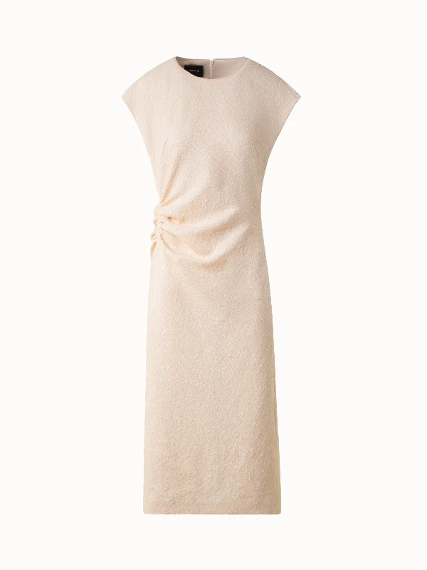 Sequined Jersey Sheath Dress Tunics Sophisticated sleek