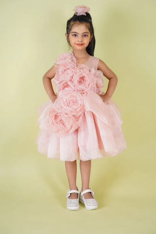 Pre-Order: Organza Bouquet Dress Tunics Luxurious high-end