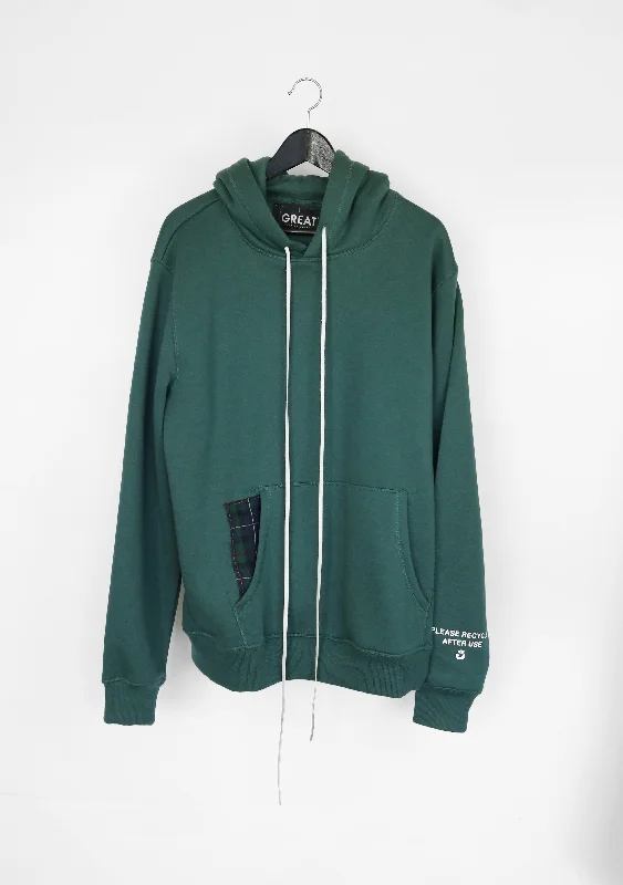 Womens Waste “LANDFILL” Hoodie Hoodie with Embroidery Detailed Premium