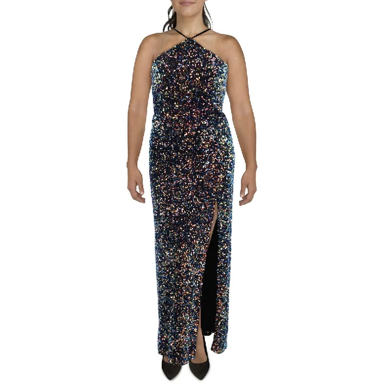 B. Darlin Womens Plus Maxi Cocktail And Party Dress High-Low Hemline Casual