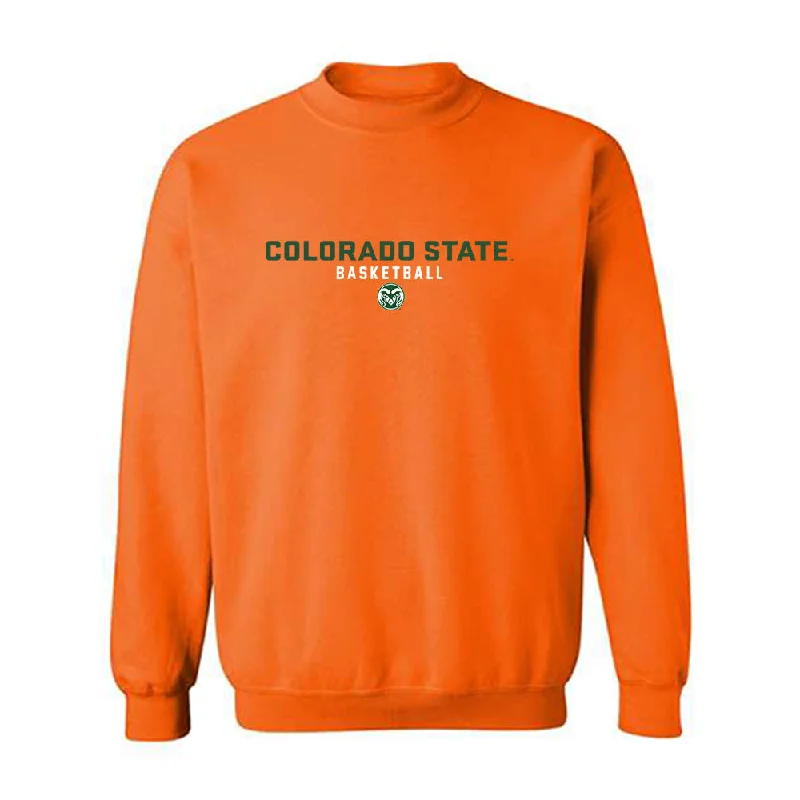 Colorado State - NCAA Women's Basketball : Emma Ronsiek - Classic Shersey Crewneck Sweatshirt Hoodie with Raglan Sleeves Sporty Comfortable Colorado State - NCAA Women's Basketball : Emma Ronsiek - Classic Shersey Crewneck Sweatshirt Hoodie with Raglan Sleeves Sporty Comfortable