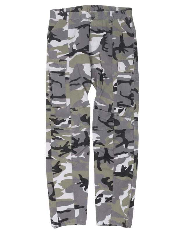 FW17 Camouflage Cargo Pants Trendy Tapered Pants