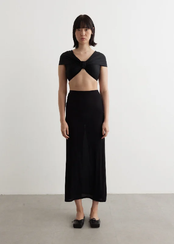 Jupe Skirt cashmere skirt soft