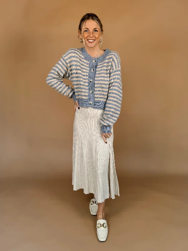 Denise Flared Sweater Skirt cashmere skirt soft