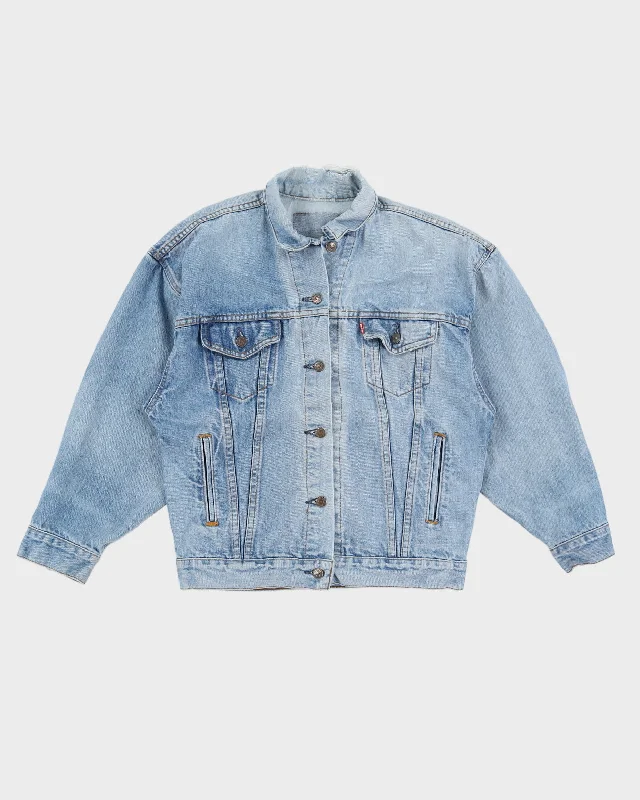 Vintage 70s Levi's Lightwash Denim Trucker Jacket - L Jersey Jacket Tulle Jacket Batik Jacket Vintage 70s Levi's Lightwash Denim Trucker Jacket - L Jersey Jacket Tulle Jacket Batik Jacket