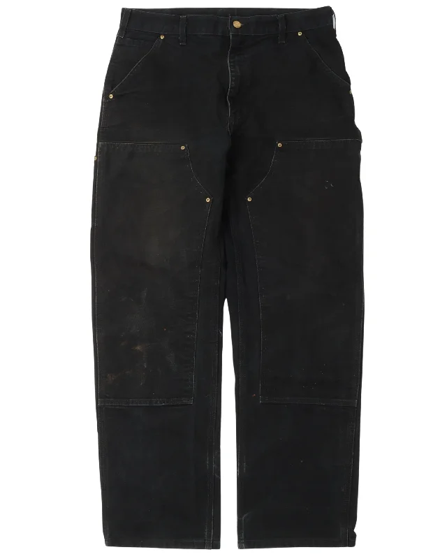 Carhartt Double Knee Pants Comfortable Wide-Leg Pants