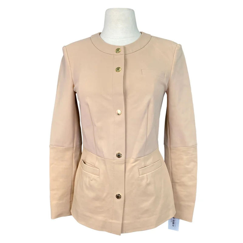 Aisling Equestrian 'Sara' Jacket in Nude - Women's GE 36 (US 4) Notch Collar Jacket Peter Pan Collar Jacket Cowl Neck Jacket Aisling Equestrian 'Sara' Jacket in Nude - Women's GE 36 (US 4) Notch Collar Jacket Peter Pan Collar Jacket Cowl Neck Jacket