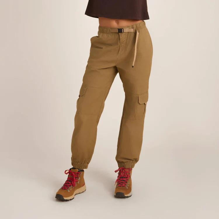Roark Campfire Pants - DARK KHAKI Trendy Wide-Leg Pants
