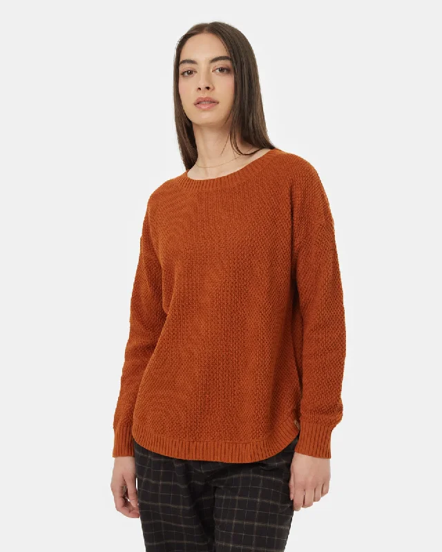 Broughton Sweater Herringbone Houndstooth Plaid