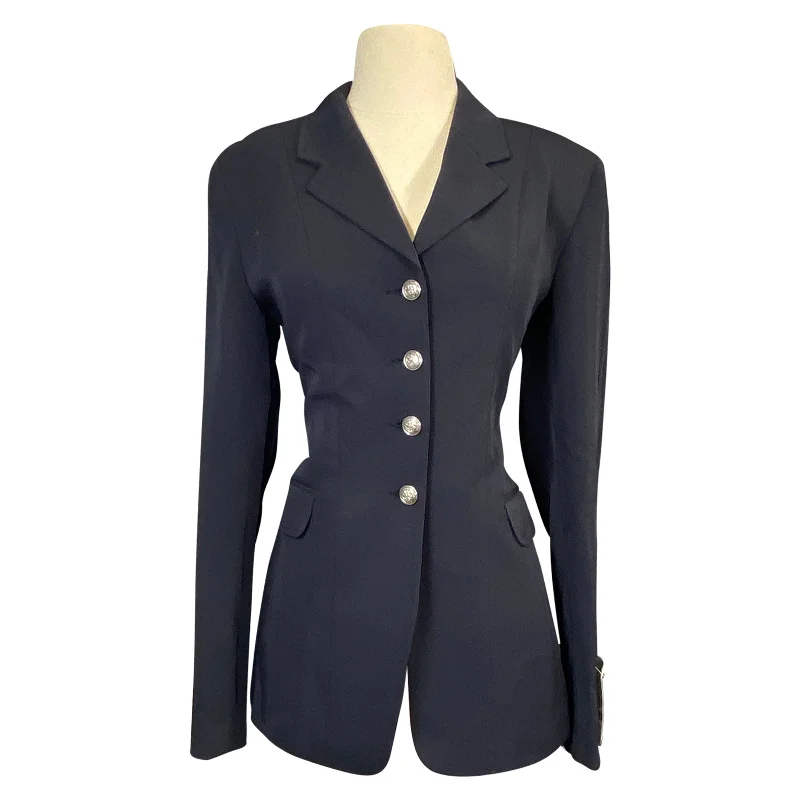 Ovation Performance Show Jacket in Navy - Women's 12L Wool Jacket Cashmere Jacket Tweed Jacket Ovation Performance Show Jacket in Navy - Women's 12L Wool Jacket Cashmere Jacket Tweed Jacket
