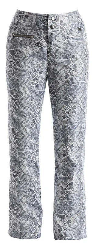 NILS Ladies Megeve Insulated Print Pant 2022-2023 High-Waist Yoga Pants