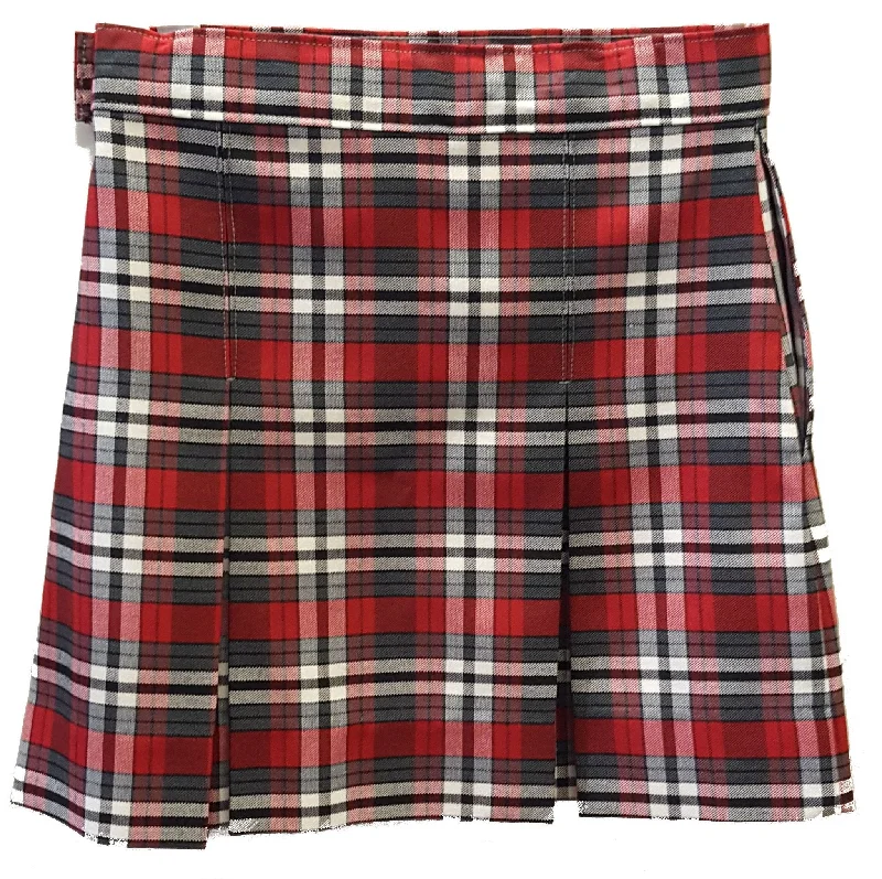 Plaid Skirt a-line skirt cut