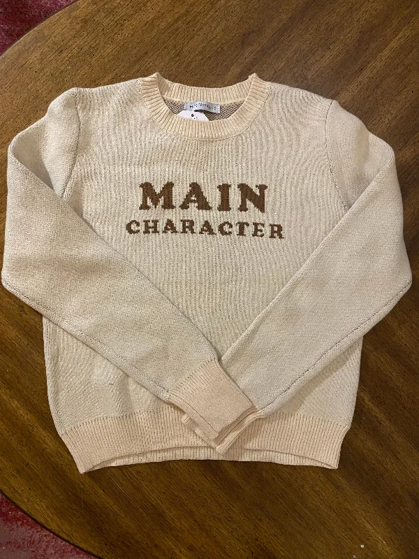 Main Character Sweater Slim Fit Regular Fit Oversized