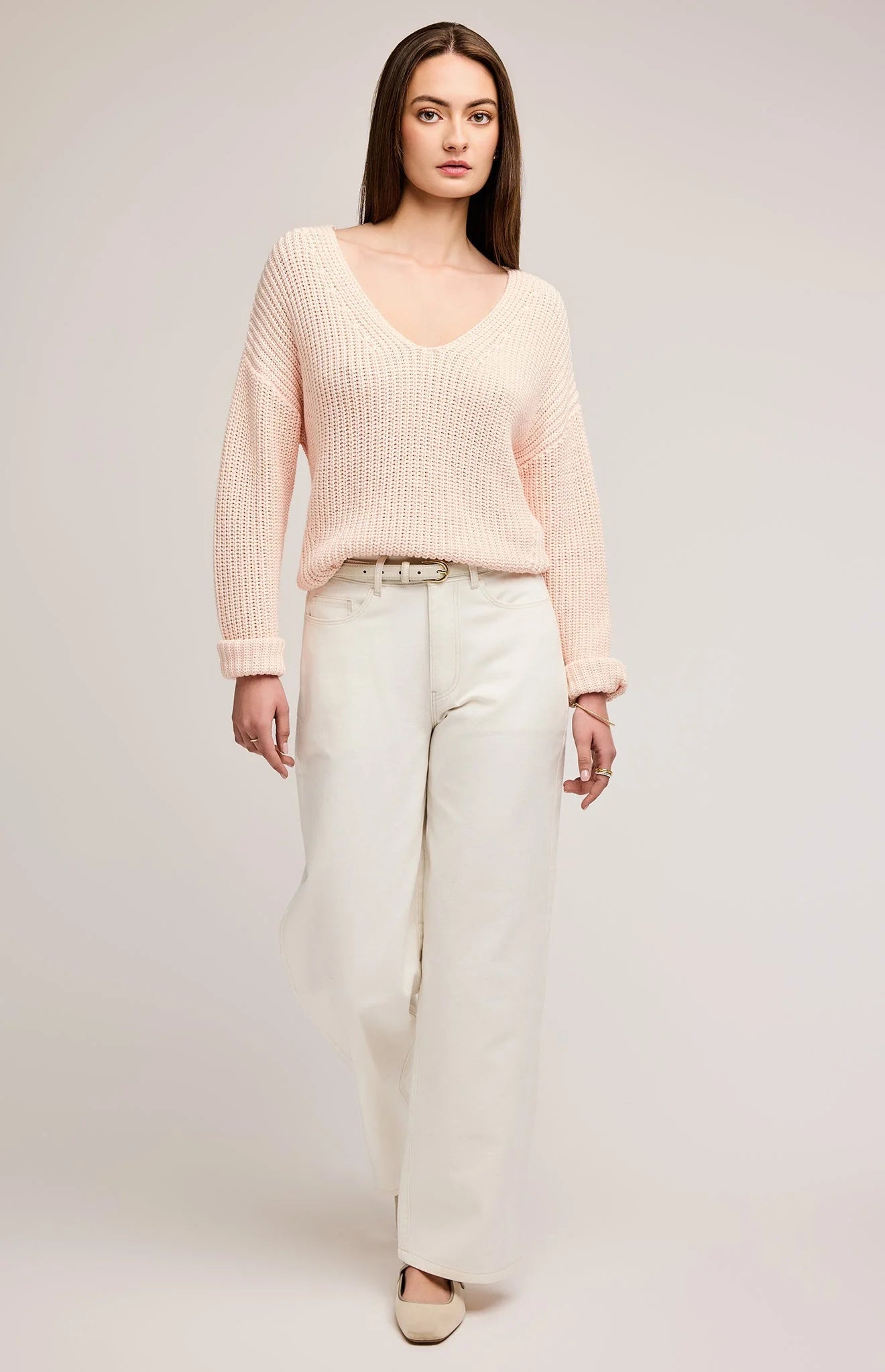 Spencer Sweater Sequined Glittery Shiny