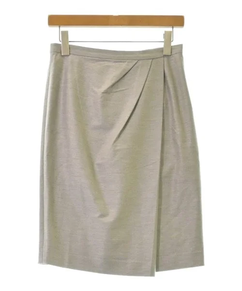 COUP DE CHANCE Knee length skirts elastic waist skirt