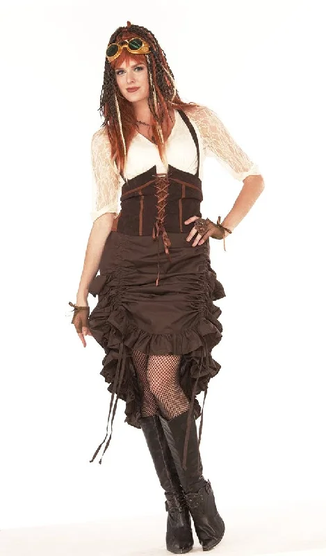 Steampunk Saloon Girl Skirt vintage skirt charm