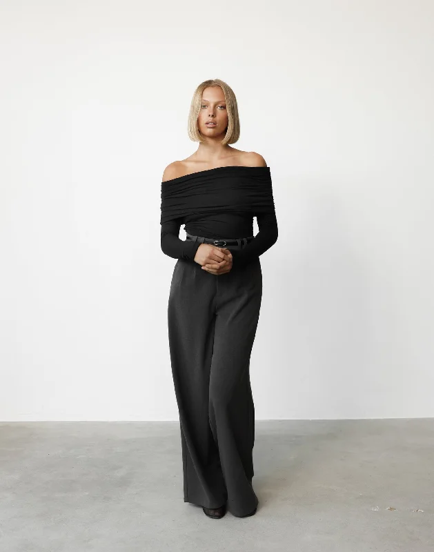 Ramona Pants (Charcoal) Slim-Fit Leggings