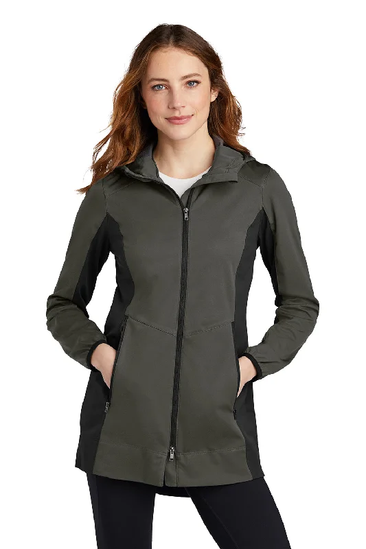 Port Authority Womens Active Wind & Water Resistant Full Zip Hooded Jacket - Steel Grey/Deep Black Satin Jacket Silk Jacket Chiffon Jacket Port Authority Womens Active Wind & Water Resistant Full Zip Hooded Jacket - Steel Grey/Deep Black Satin Jacket Silk Jacket Chiffon Jacket
