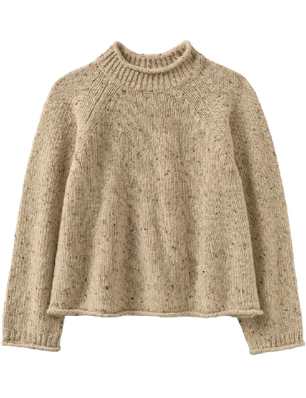 Toast Orla Donegal Easy Sweater Oatmeal Elegant Classic Vintage
