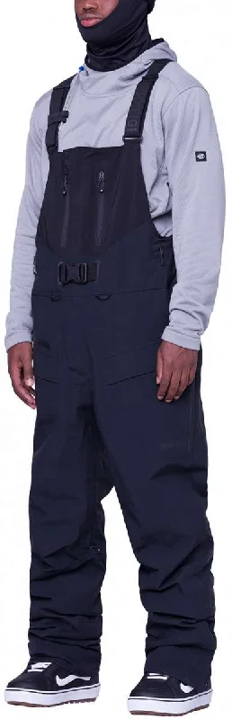 686 GORE-TEX Pro 3L Thermagraph Bib Pants 2024 Slim-Fit Khaki Pants