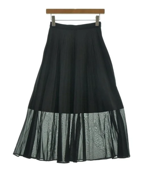 DES PRES Long/Maxi length skirts silk skirt smooth