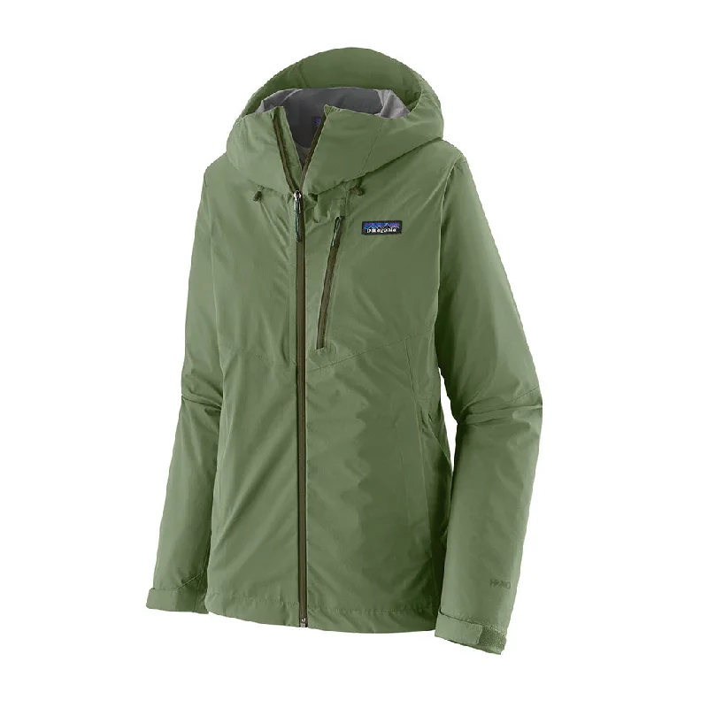 Patagonia Women's Granite Crest Rain Jacket - Past Season A-Line Jacket Boat Neck Shawl Collar Patagonia Women's Granite Crest Rain Jacket - Past Season A-Line Jacket Boat Neck Shawl Collar