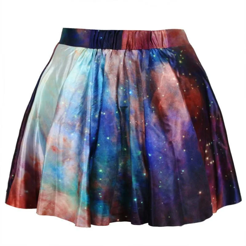 Galaxy Maxi Skirt denim skirt trendy