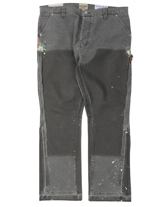 Carpenter Flare Pants Comfortable Denim Leggings