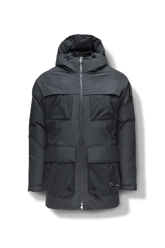 Ronin Men's Performance Utility Jacket Zip Front Button Front Snap Front
