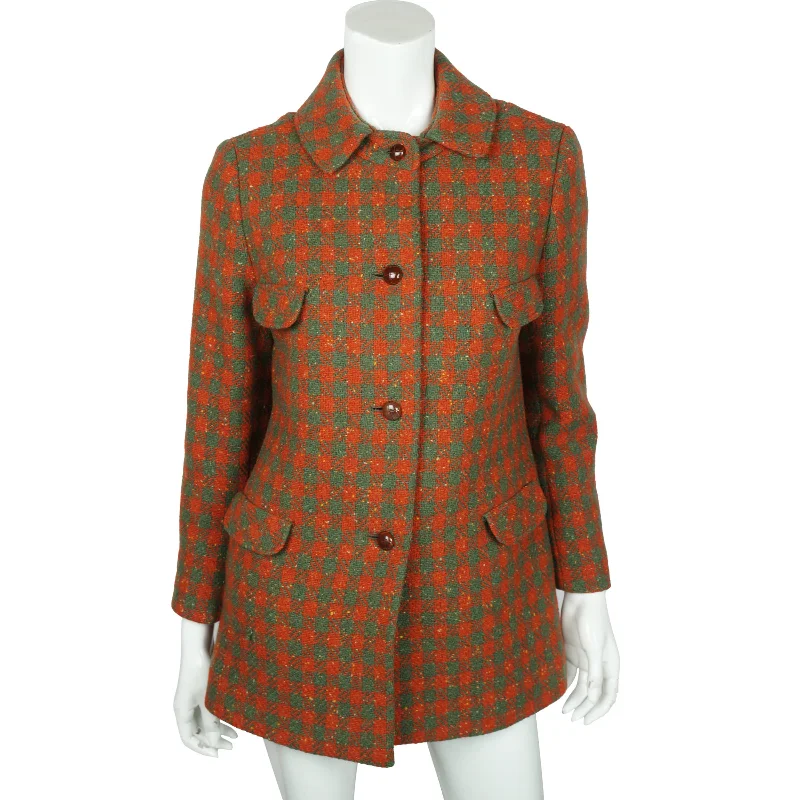 Vintage 60s Tweed Wool Coat Jacket Teller Austria Ladies M Oversized Jacket Tailored Jacket Straight Jacket Vintage 60s Tweed Wool Coat Jacket Teller Austria Ladies M Oversized Jacket Tailored Jacket Straight Jacket