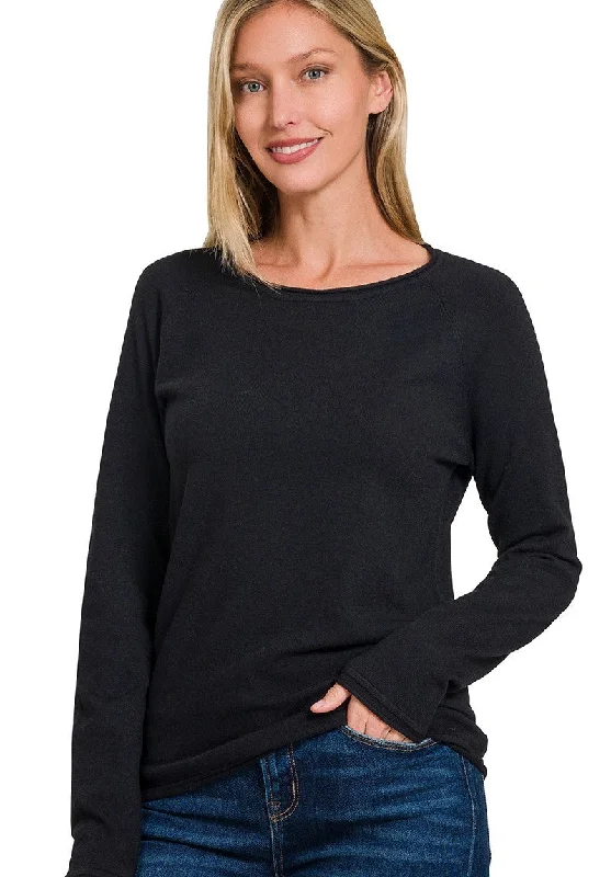 Alba Basic Sweater- 3 Colors! Elegant Classic Vintage