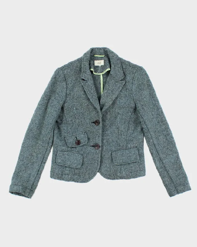 Vintage Y2k 00s Jacob Wool Blend Blazer Jacket - M Front Pockets Side Pockets Patch Pockets Vintage Y2k 00s Jacob Wool Blend Blazer Jacket - M Front Pockets Side Pockets Patch Pockets