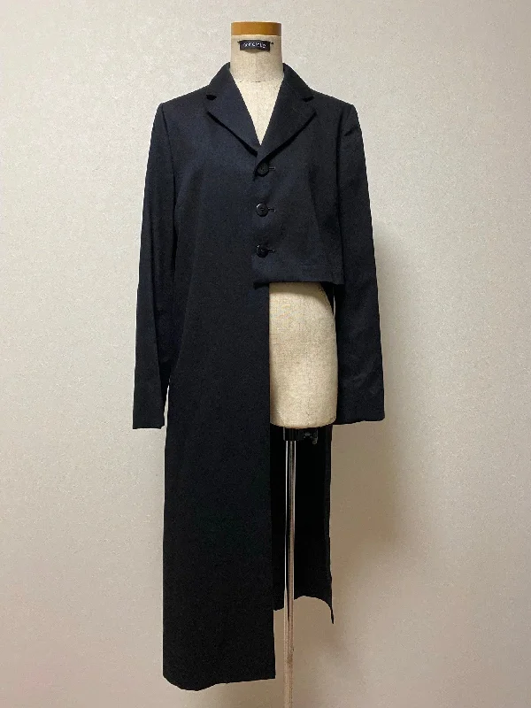 Asymmetrical Jacket [Made to Order] (Japanese only) Print Jacket Jacquard Jacket Embroidered Jacket